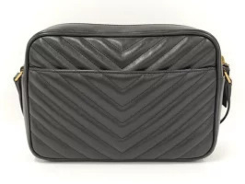 Saint Laurent Bag PARIS Shoulder Lou Leather Black